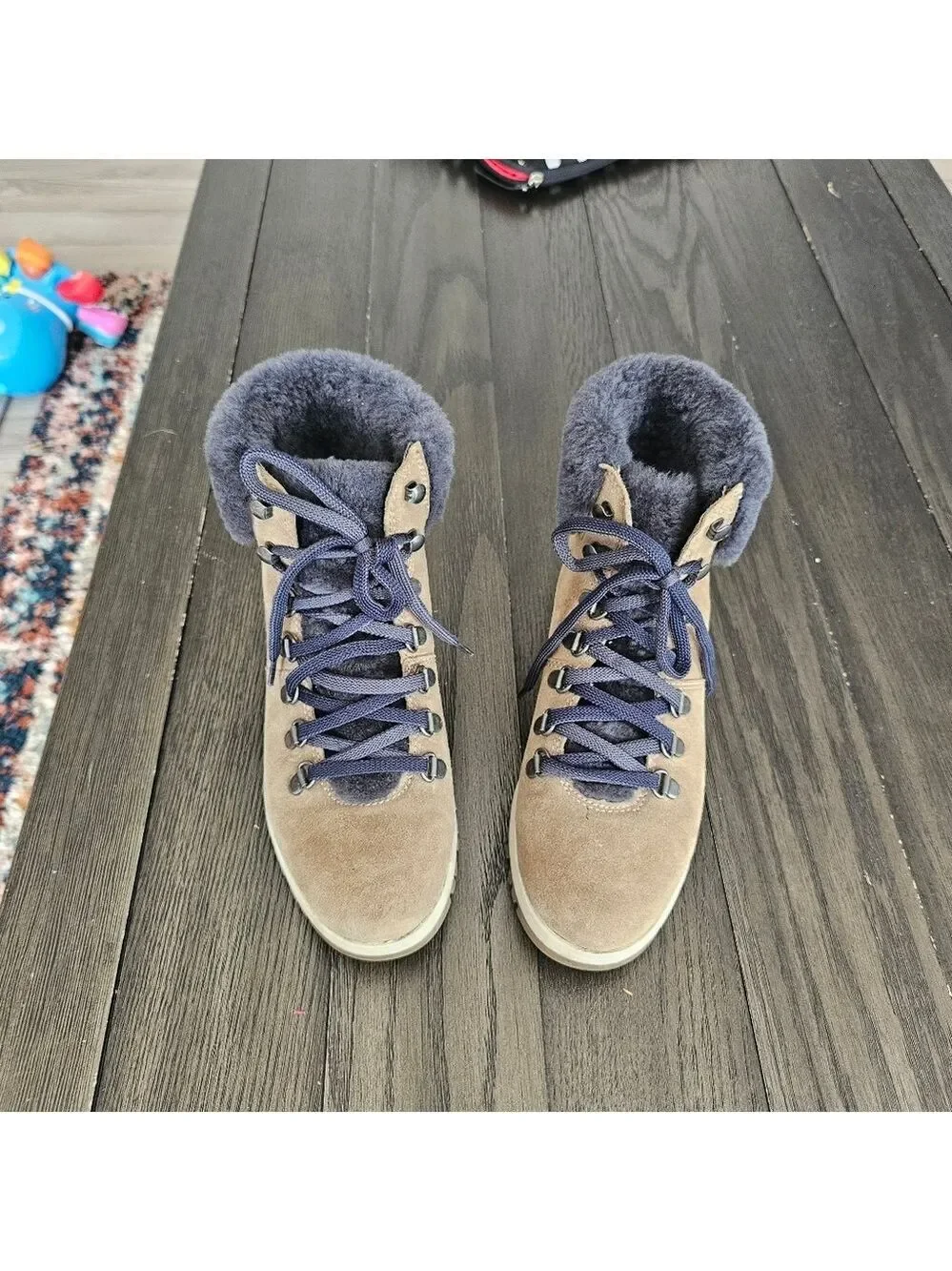 Bionica Diablo Women’s Boots Tan Shearling Boots
